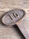 Cast iron marker 10