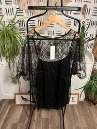 Image 1 of NWT sheer sequins tunic/dress