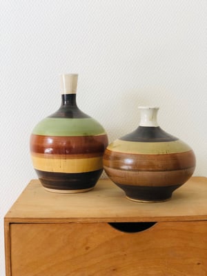 Vase En Céramique Aux couleurs Automnales