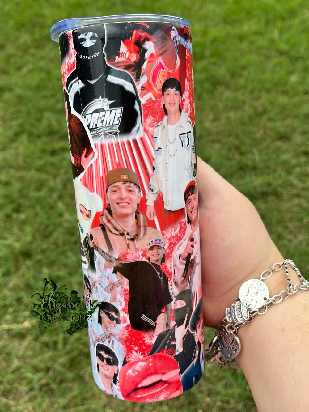 Peso Pluma Collage Tumbler