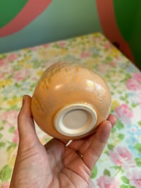 Image 3 of carved peach tumbler