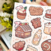 Image 3 of Ginger & Spice Dessert Sticker Sheet