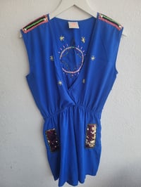Image 4 of Star blue jumpsuit