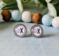 Image 1 of Gen X FAFO Cabochon Studs