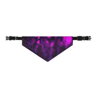 Image 1 of Pet Bandana Collar - Pink Twilight Web