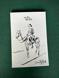 Postal Esqueleto a caballo