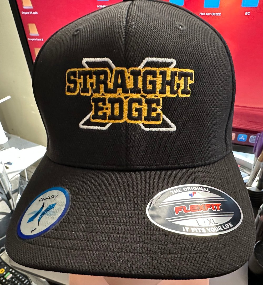 Limited Edition “Straight Edge” Flexfit fitted Hat