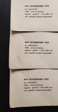 Image 7 of Roy Lichtenstein, "As I Opened Fire", signed