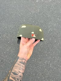 Image 4 of MULTI TONE FALL NEUTRALS ANAHEIM ANGELS CUSTOM FITTED CAP