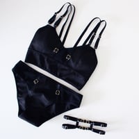 Image 3 of The Noir Bikini Cut Knickers