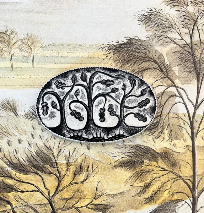 THE SCENTED WOODS BROOCH