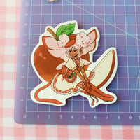 Image 3 of Apple Fairy Vinyl Sticker