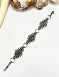Basic Diamond Stainless Steel Chainmail Bracelet