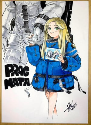 Image of Original Art  - Pragmata < Hugh Williams &  Diana >  // Ling Ruby (eSoul)