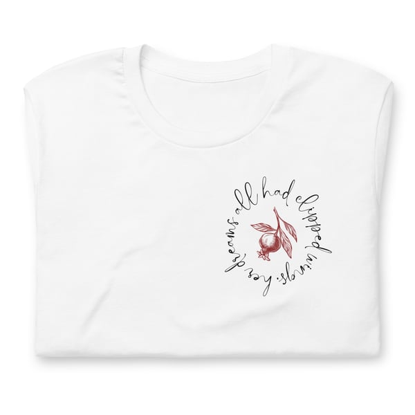 Image of Midnight Sun Clipped Wings Unisex Shirt