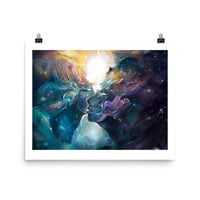 Image 2 of Shiva Shakti Art Poster