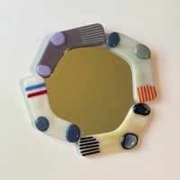 Image 1 of Fused Glass sock mirrors