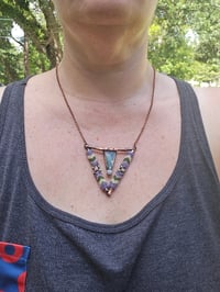 Image 4 of Electroformed and beadednecklace 03