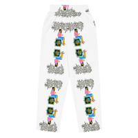 Image 2 of GOODBOY WIDE LEG JOGGERS WHITE