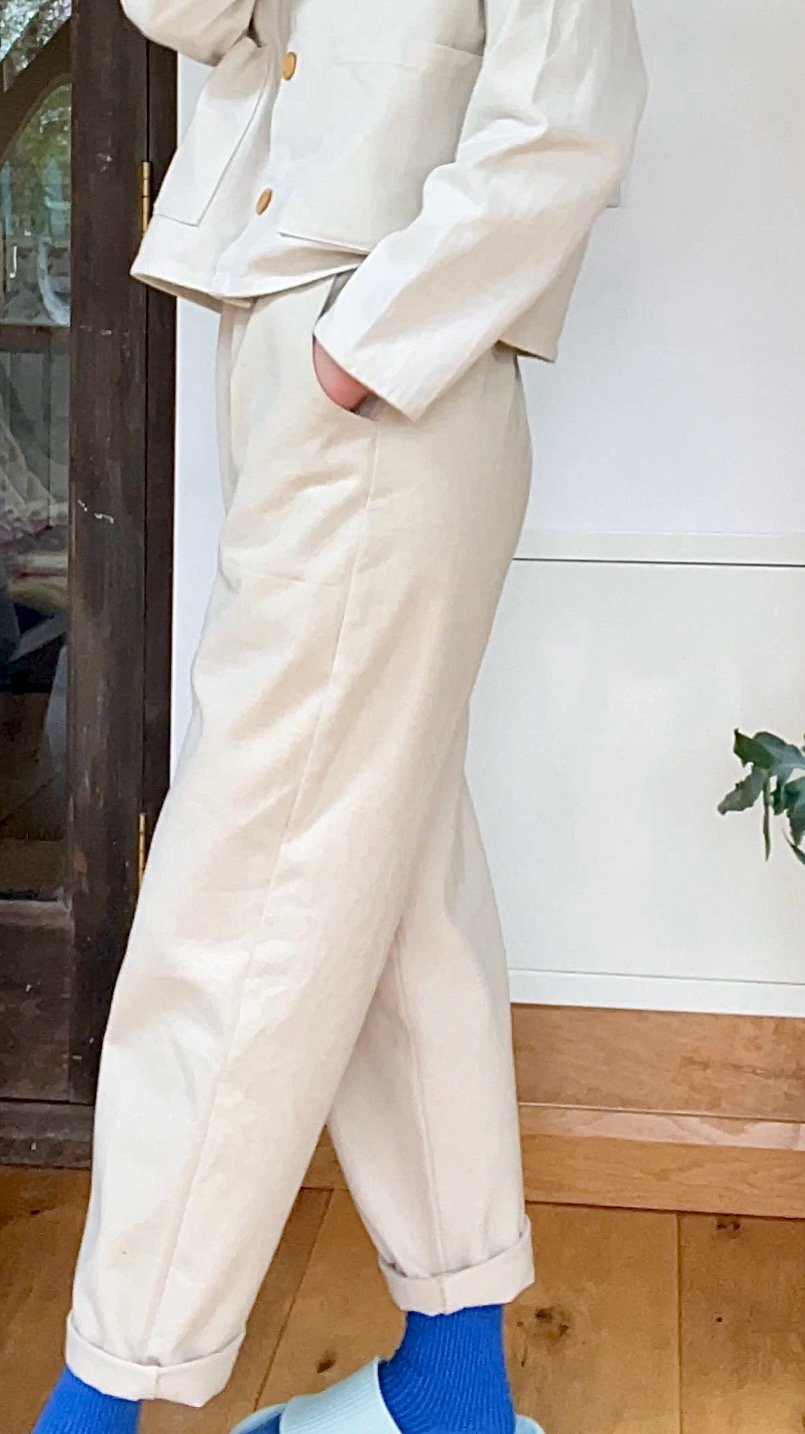 The Painter Trouser ~ Oatmeal | SOFO studio