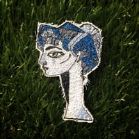 Image 1 of Jacqueline - sewn artwork brooch - Picasso 