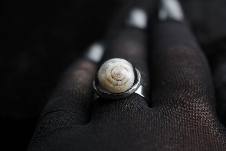 Dead Good snail shell ring Image 8