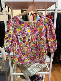 Image 2 of crop top printed 