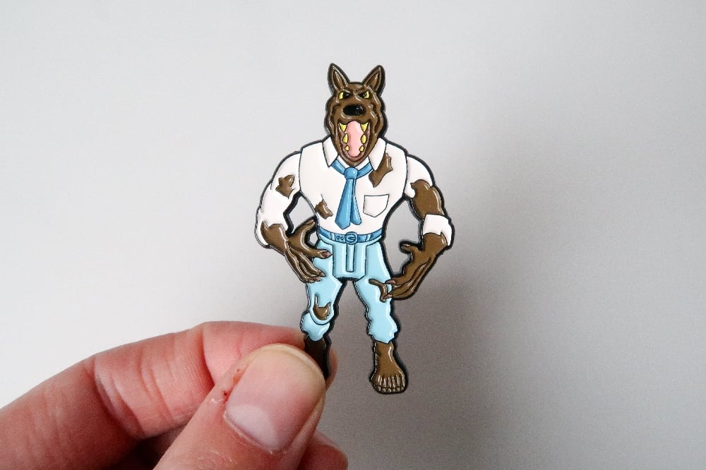 The Wolfman - Real Ghostbusters Enamel Pin