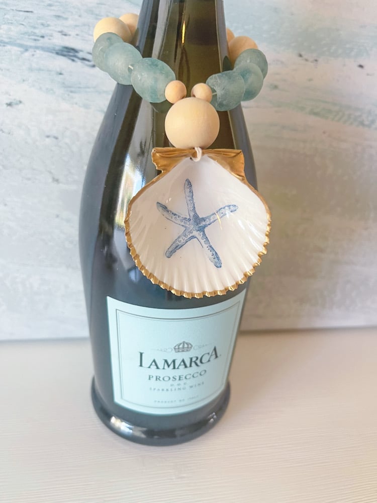 Image of Starfish Wish | Wine Bottle Charm