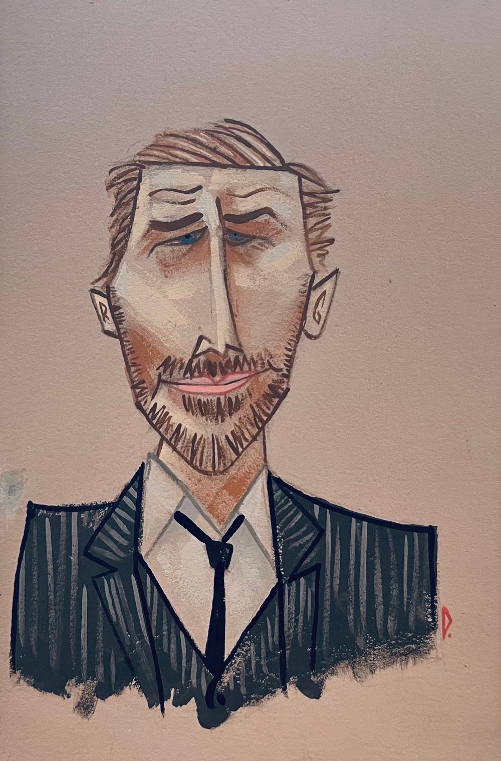 Caricature 14 - Ryan Gosling