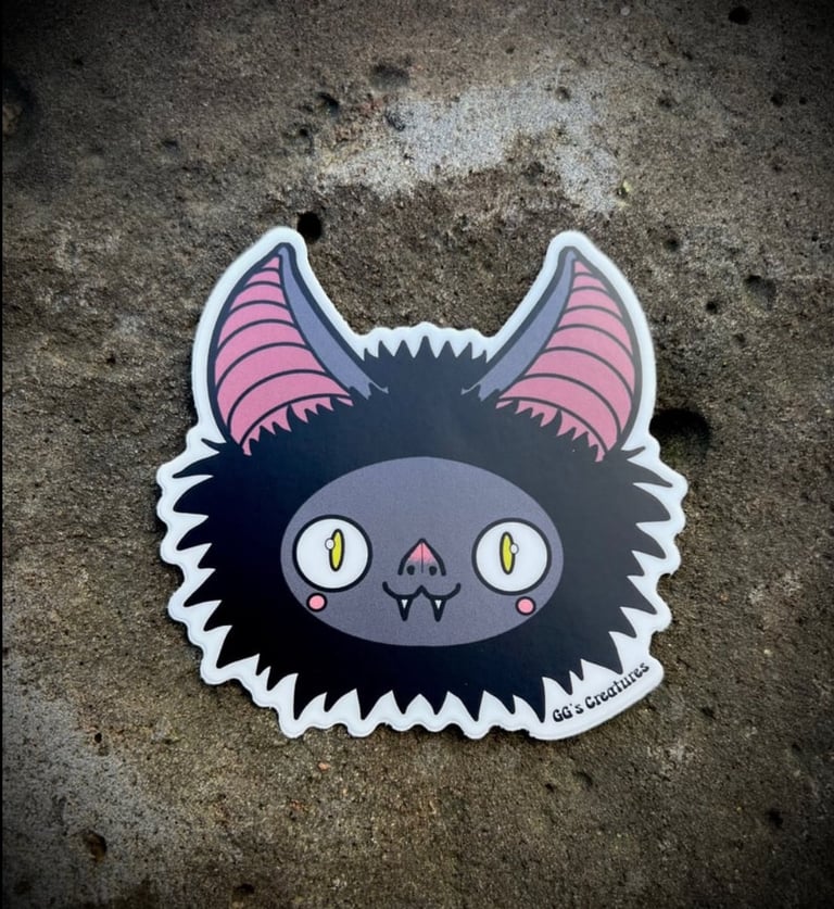 Bat sticker 