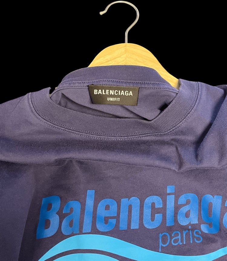 Image of Balenciaga Paris Recycle Tee