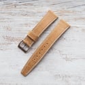 Corfam Style Chevre Strap In Honey