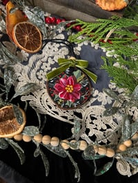 Small Black Poinsettia 