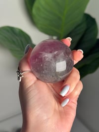Image 2 of RAINBOW FLUORITE SPHERE -CHINA- M
