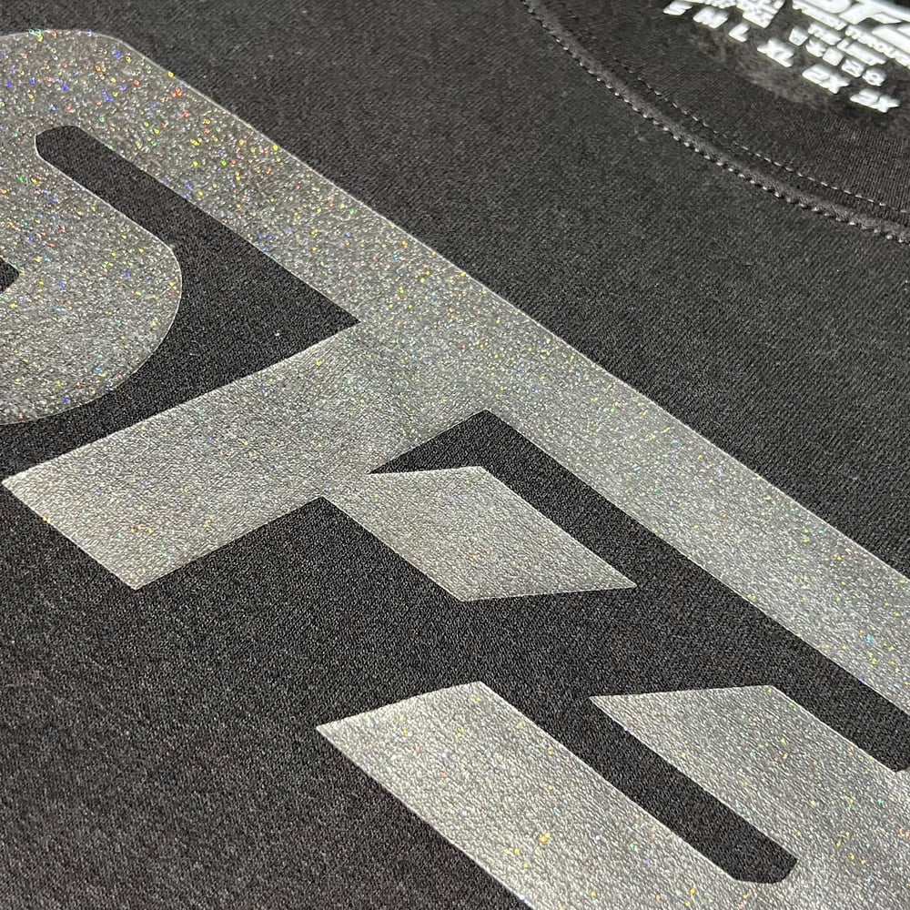 Sparkling All Black SF3 Hoodie/Crewneck