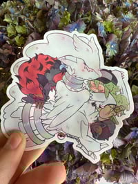 Pkmn N 4”x4” Vinyl Stickers