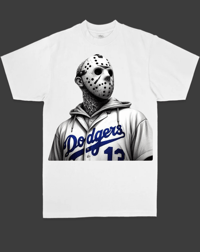 Jason white shirt