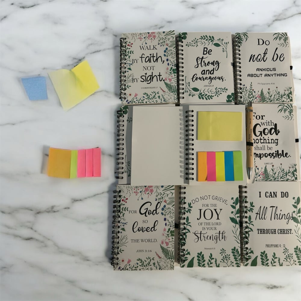 Image of ✨ Mini Scripture Notebook with Pen ✨