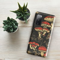 Image 10 of Dark Cottagecore Goth Inspired Vibrant Mushroom Tough case for Samsung®