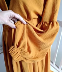 Image 3 of Maternity/non maternity photoshooting dress Terza size S-M • orange • photgraphy clothing
