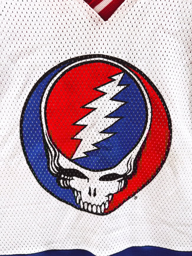 Grateful Dead 90s DEAD Hockey Jersey - Size XL