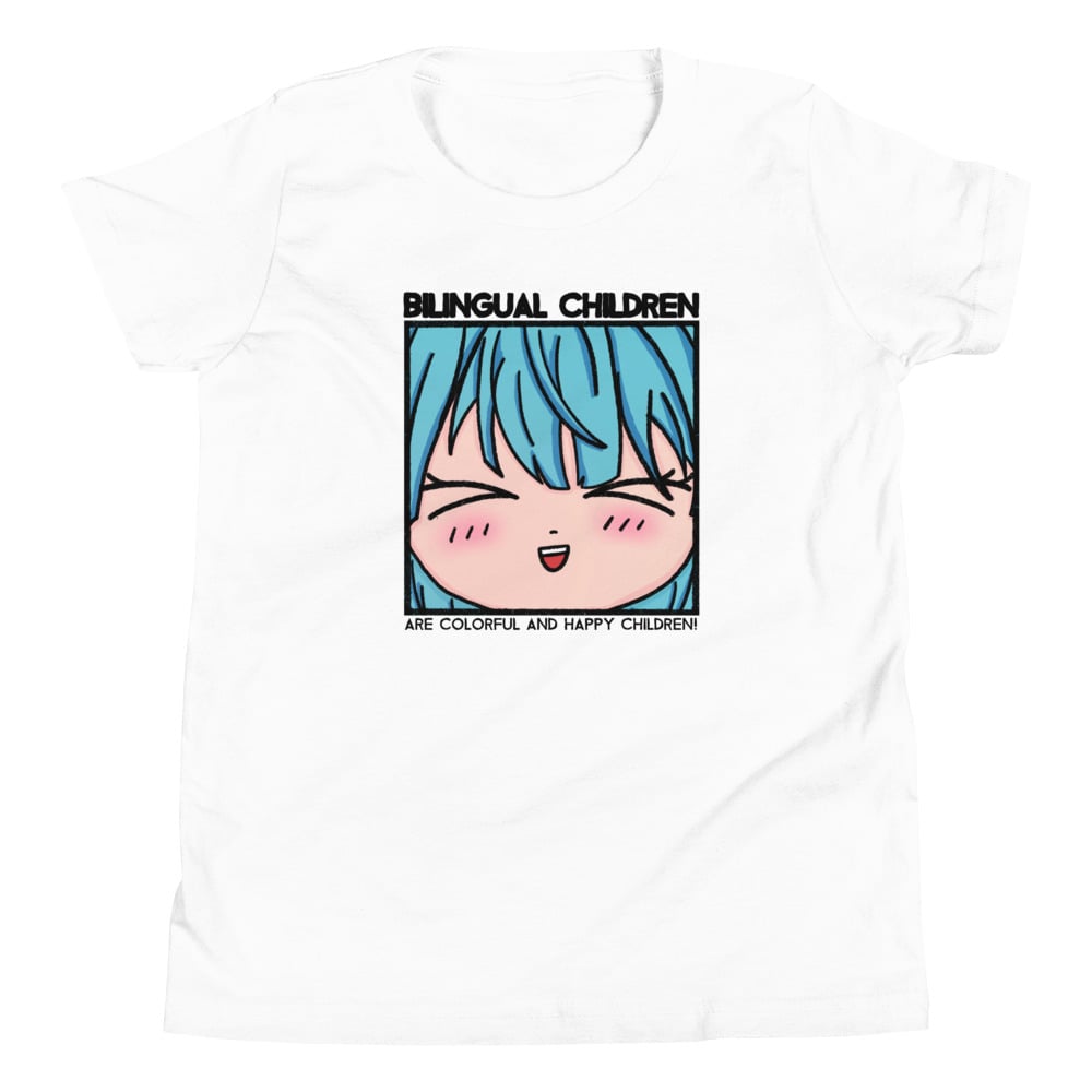 BILINGUAL CHILDREN are colorful and happy! Youth Genderless T-Shirt
