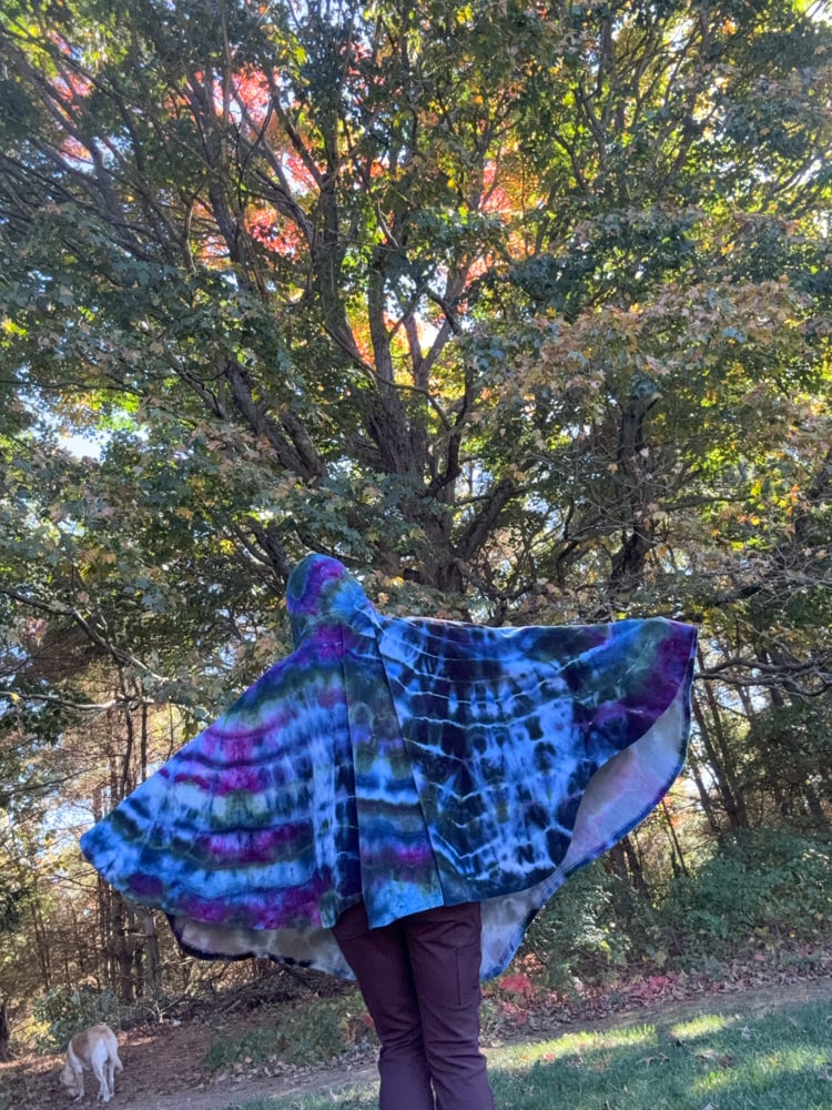 Image of Midnight Portal  Hoodie  Poncho 