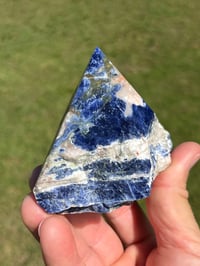 Image 3 of Sodalite Polished Point #2211