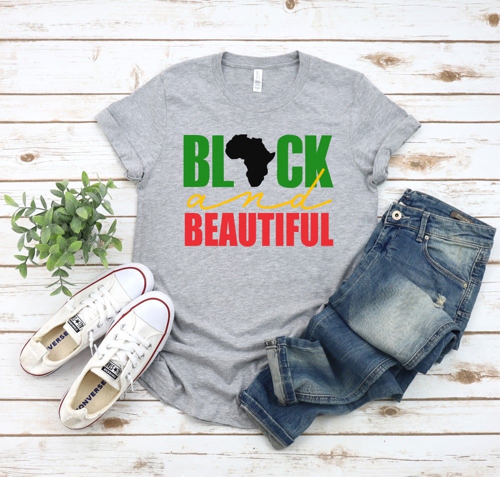 Image of Black And Beautiful Tee
