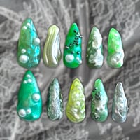 Image 1 of Green Fae Clawz