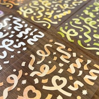 Image 4 of 'Ribbons' Sticker Sheet