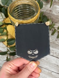 Image 2 of Black pennant flag