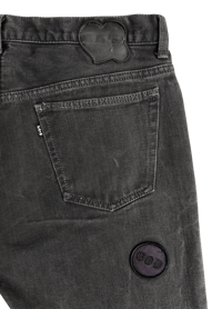 Image 3 of '04 Number (N)ine Give Peace A Chance Patch Denim - 33
